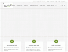 Tablet Screenshot of kudosh.com